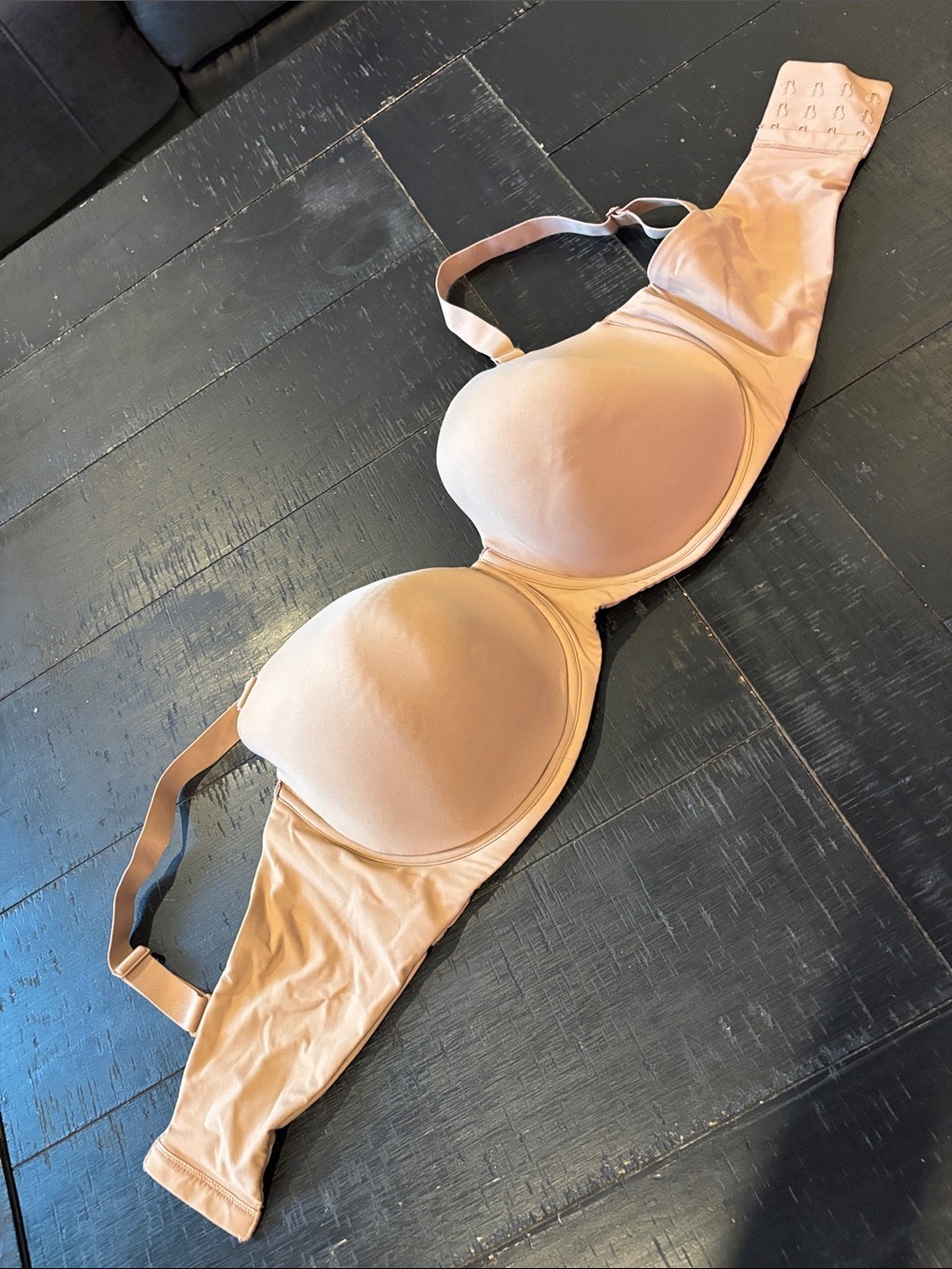 Skims Everyday Nude T-Shirt Bra - Supportive Comfort 42DD